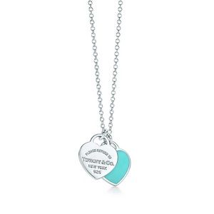 COPY - Tiffany and co heart necklace with turquoi…